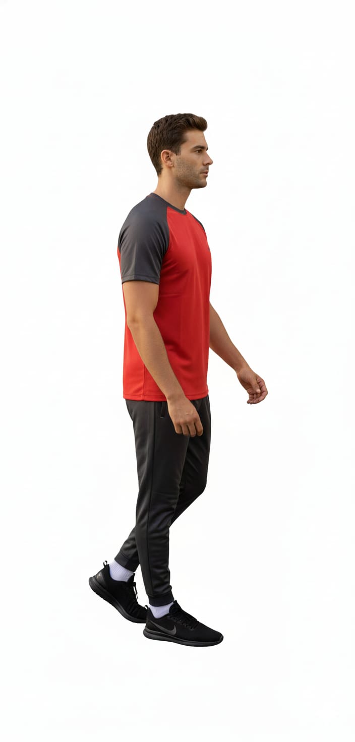 NIKE Premium Summer Tracksuit _ Red