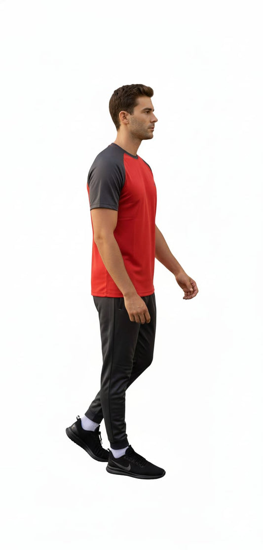 NIKE Premium Summer Tracksuit _ Red