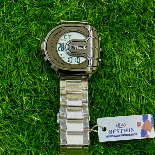 Bestwin  Silver  Dial | Waterproof | Stainless steel | Ham Watches