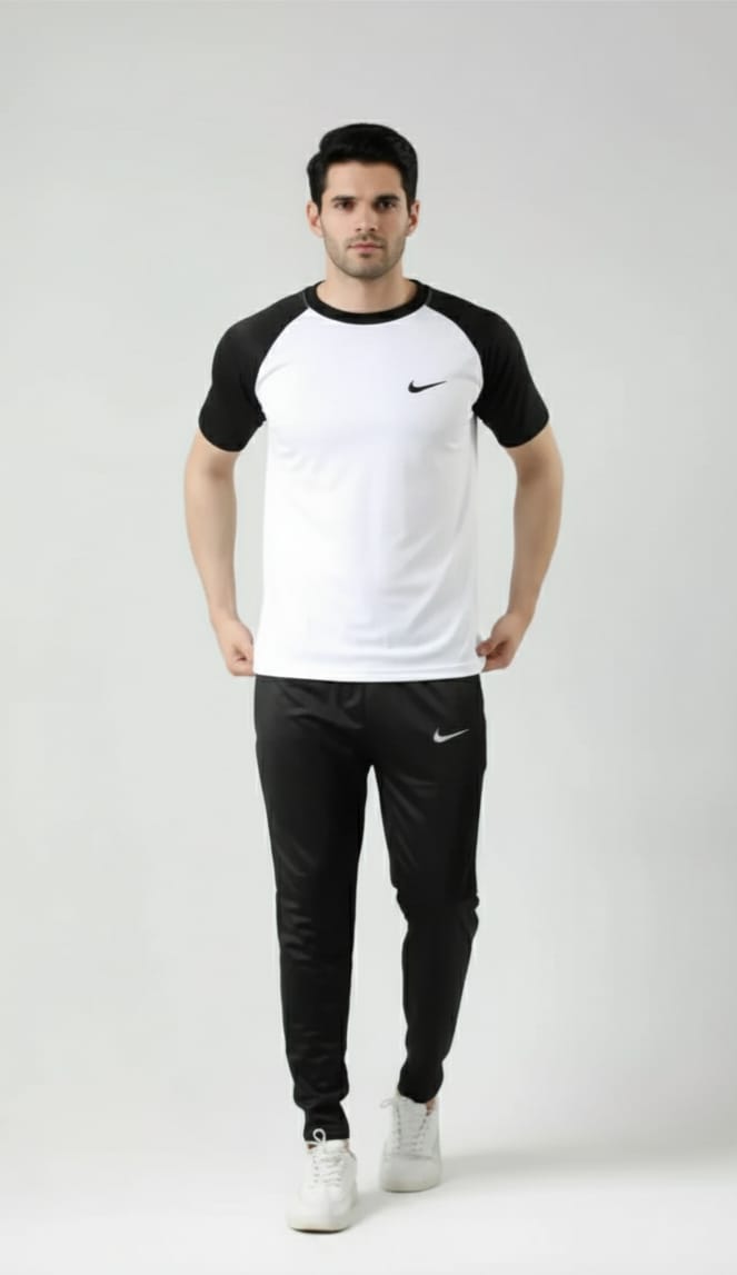 NIKE Premium Summer Tracksuit _ White