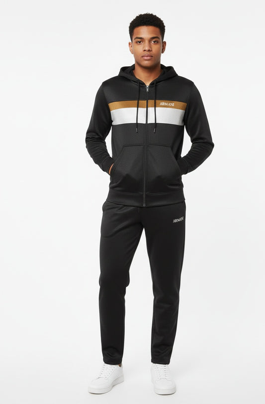 ARMANi Premium Tracksuit | Black